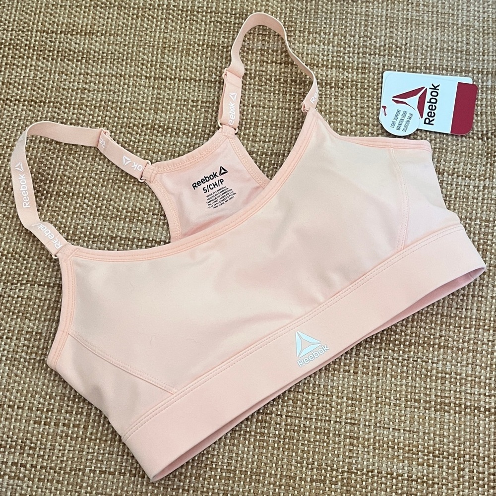 Bundle of 2 Reebok Sports Bras Size S NWT - Picture 3 of 7